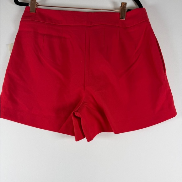 Women's High-Rise Tailored Shorts - A New Day™ Red 8 & 12 - Picture 6 of 12
